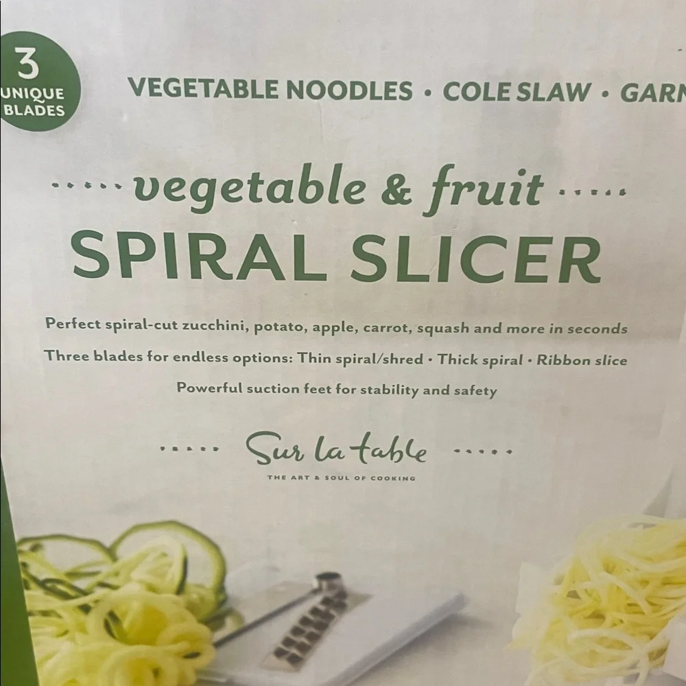 Sur La Table White Spiral Slicer